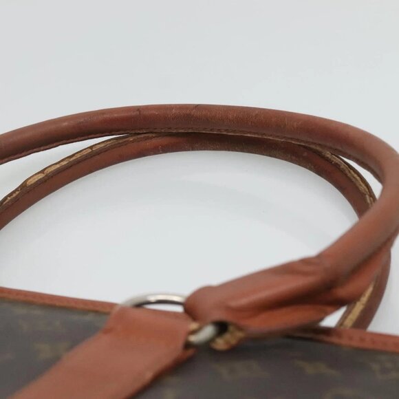 LOUIS VUITTON Monogram Sac Weekend PM Hand Bag M42425 LV Auth - Picture 8 of 16